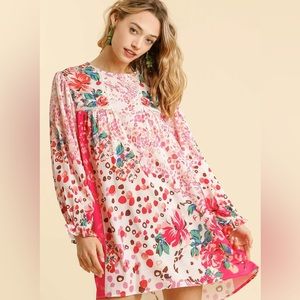 Umgee | Floral Midi Dress